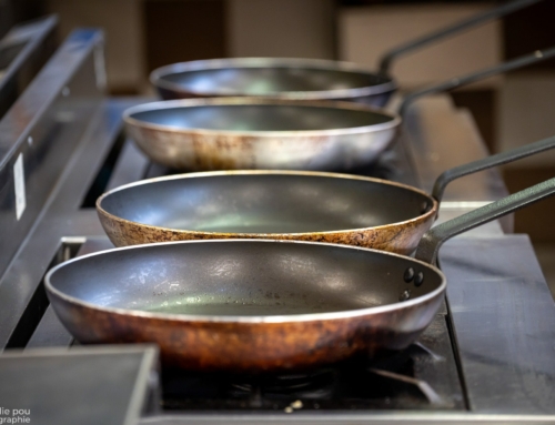 Dans les cuisines du CFA de Le Beausset – Les poêles !