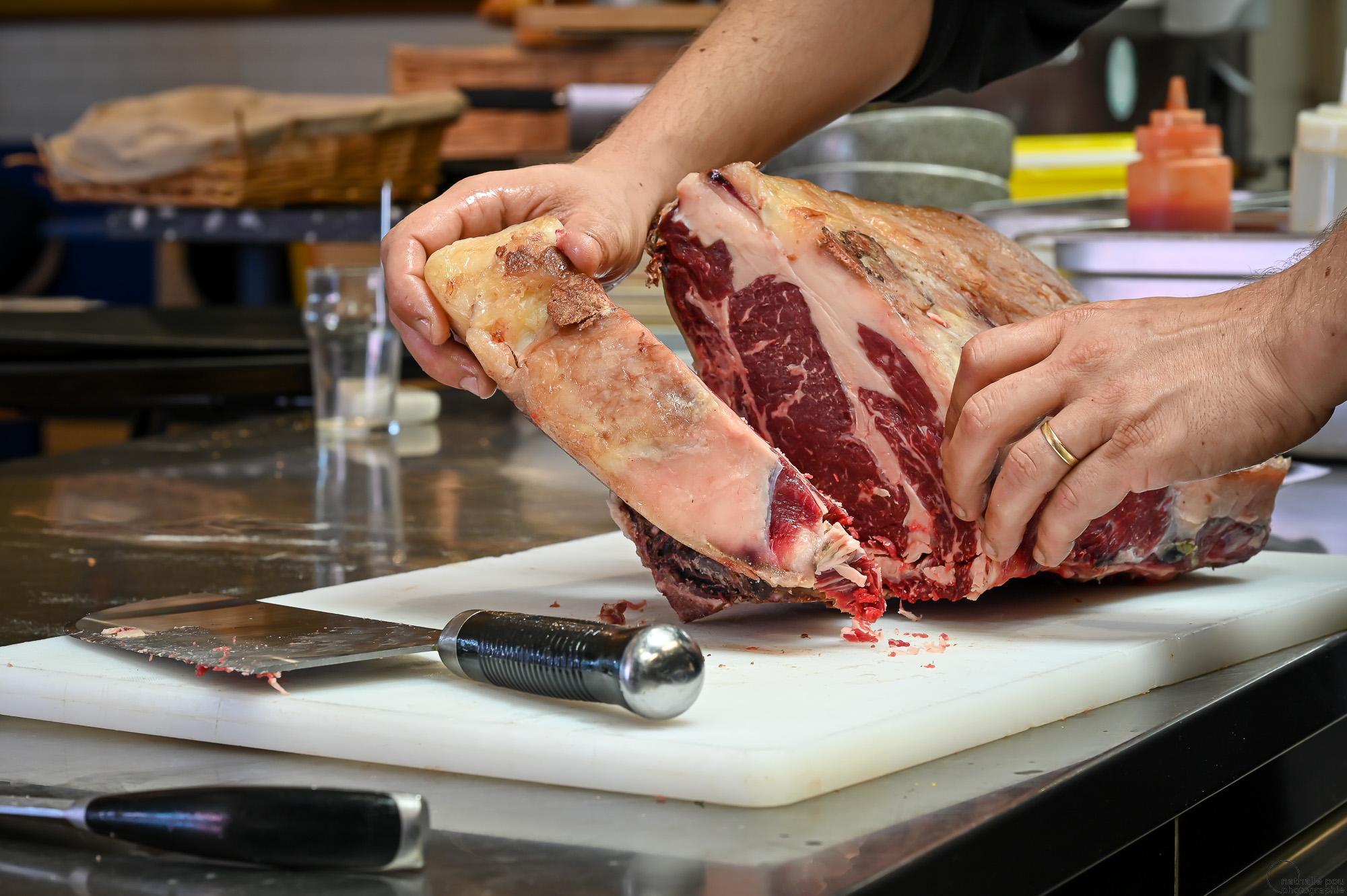 Côte de boeuf maturée -Restaurant La Côte et l'Arête - La Valette du Var