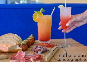 Cocktails Mode Juice et Kiss me tender -Restaurant La Côte et l'Arête - La Valette du Var