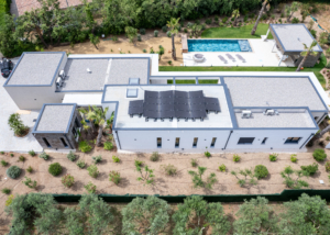 Photographie avec drone pour Cloé atelier d'architecture