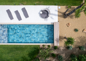 Photographie avec drone pour Cloé atelier d'architecture