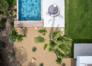 Photographie avec drone pour Cloé atelier d'architecture