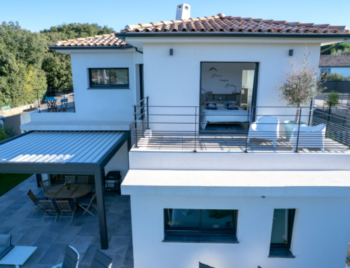Photo avec drone – Villa Le Beausset